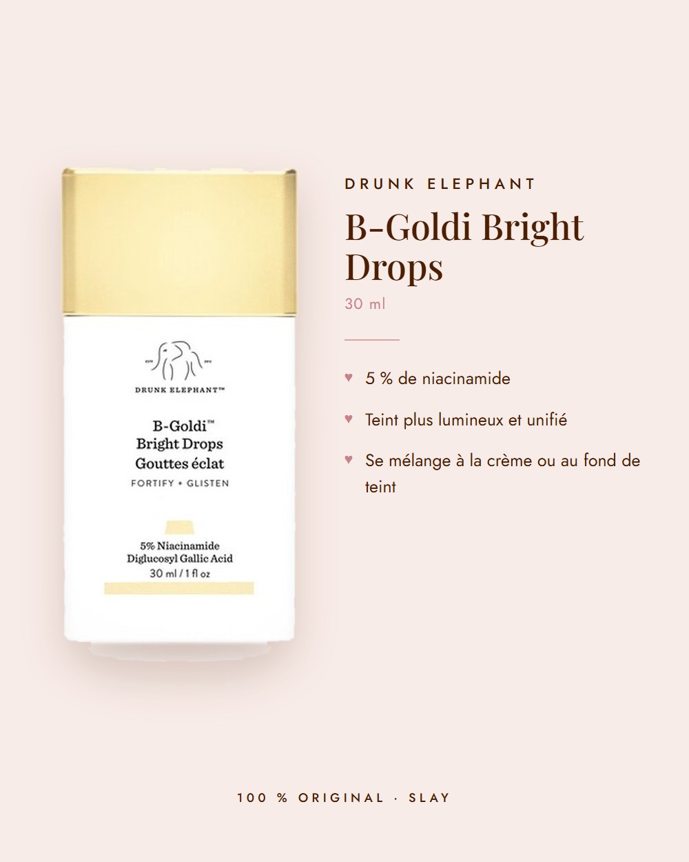 Drunk Elephant B-Goldi Bright Drops, photo 2